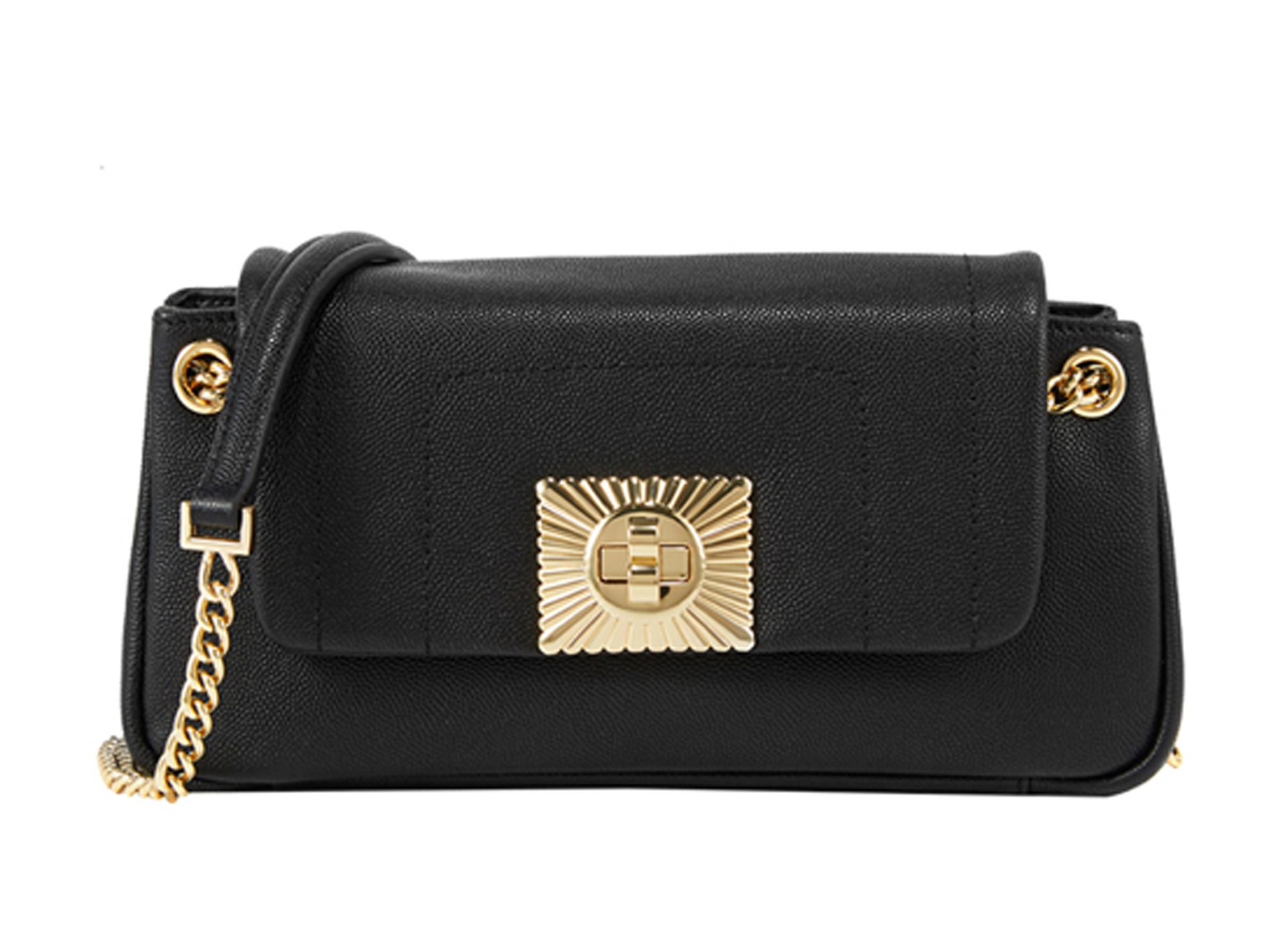 Luxury Black Chain Shoulder Bag for Women
